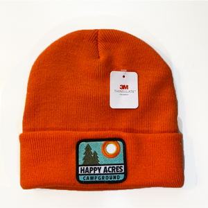 Insulated Beanie Patch Hat