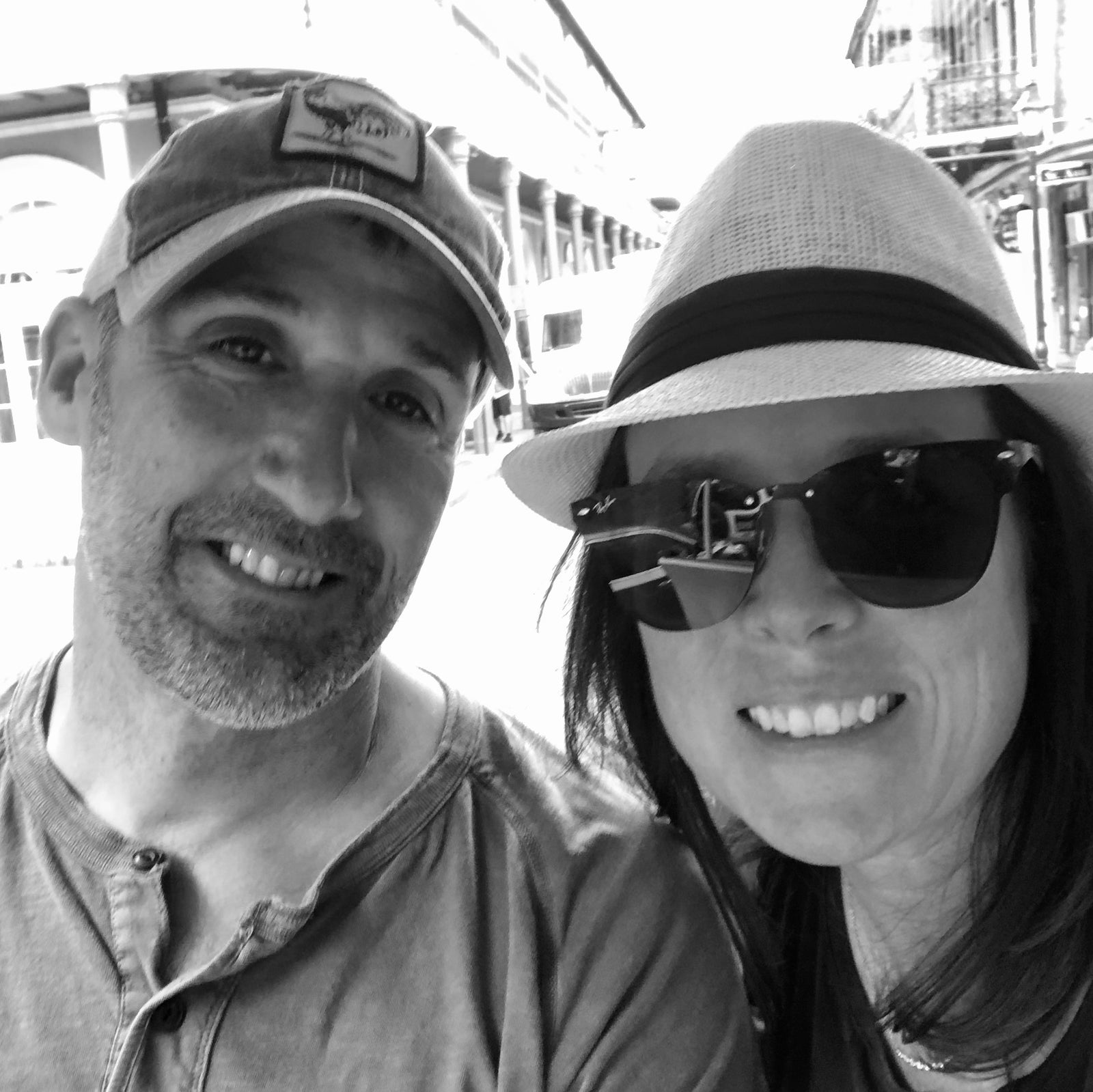 picture of the new owners of Happy Acres, Kevin and Angee Cozik