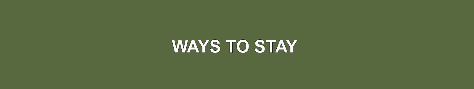 ways to stay banner