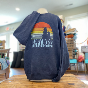 happy acres crew neck sweatshirt